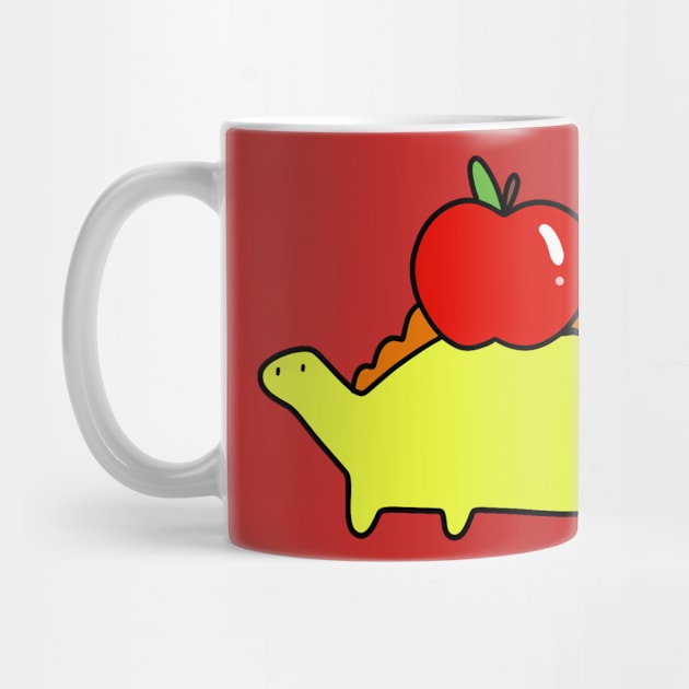 Apple Stegosaurus by saradaboru